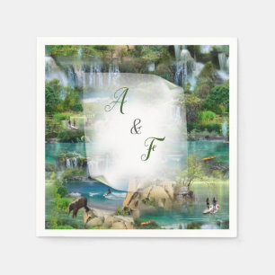 World Ocans & Rivers, Sjöar & Sport Activities Pappersservett