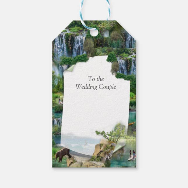 World Ocans & Rivers, Sjöar & Sport Activities Presentetikett (Framsidan)