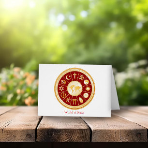 World of Faith Greeting Card OBS Kort