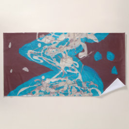 World of Kärlek Beach Towel