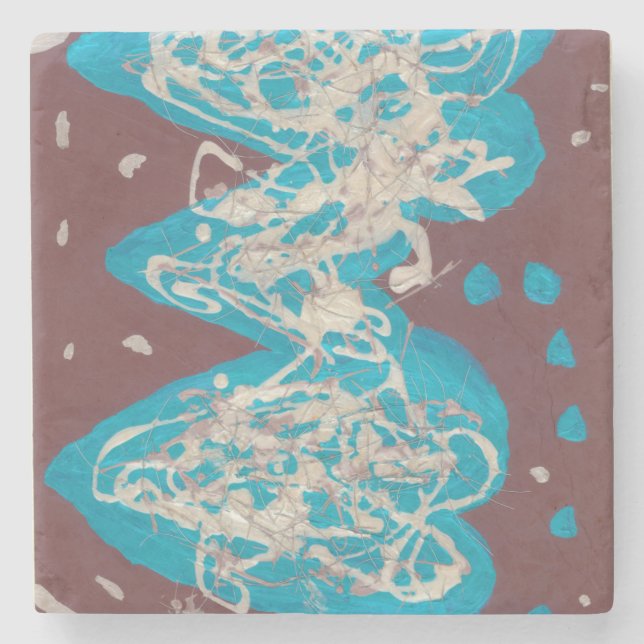 World of Love Stone Coaster Stenunderlägg (Framsidan)