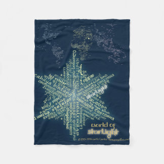 World of Starlight Fleece Blanket