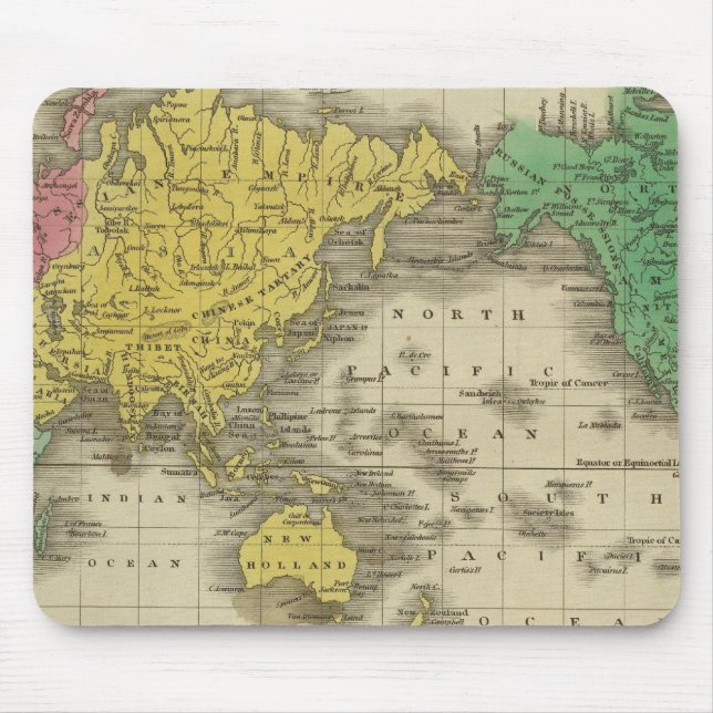 World on Mercator's Projection Musmatta (Framsidan)