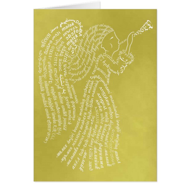 World Ord Angel Card OBS Kort (Framsidan)