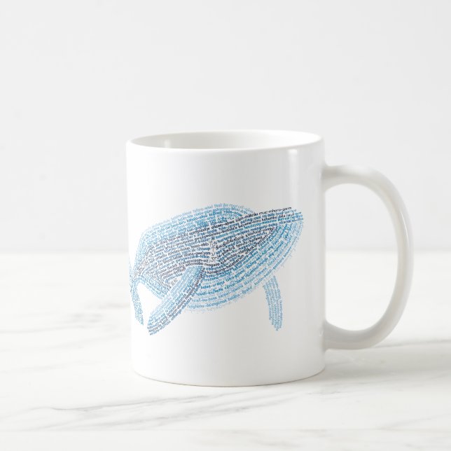 World Ord Blue Whale Mugg (Höger)