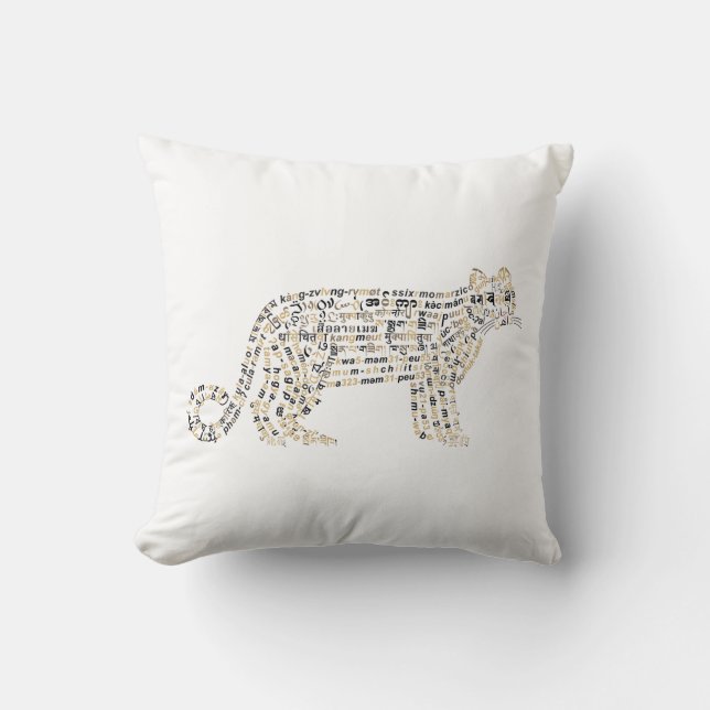 World Ord Clouded Leopard Pillow Kudde (Framsida)