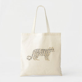 World Ord Clouded Leopard Tote Tygkasse