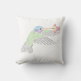 World Ord Hummingbird Pillow Kudde
