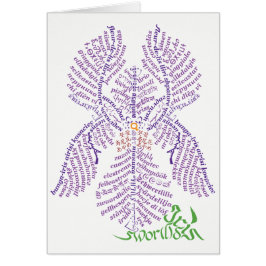 World Ord Iris Card OBS Kort