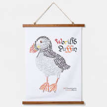 World Ord Puffin Tapestry