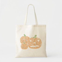 World Ord Pumpkin Tote Tygkasse