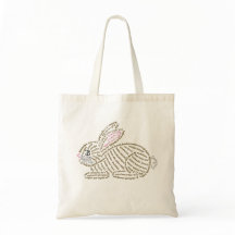 World Ord Rabbit Tote Bag