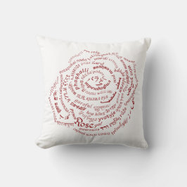 World Ord Ro Pillow Kudde