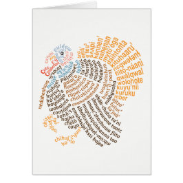 World Ord Vild Turkey Card OBS Kort