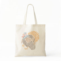 World Ord Vild Turkey Tote Bag