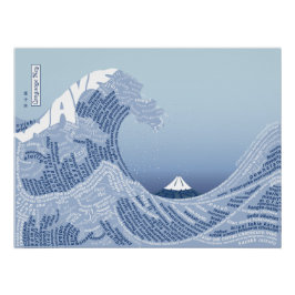 World Ord Wave Poster - Nyckel Perfect Poster