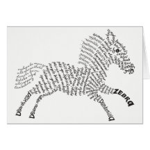 World Ord Zebra Card