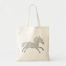 World Ord Zebra Tote