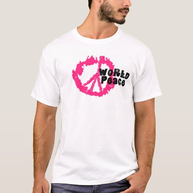 world_peace_02 tee shirt (Framsida)