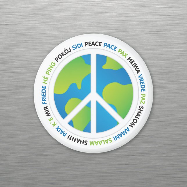 World Peace Language Magnet (Skapare uppladdad)