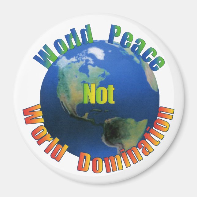 World Peace Magnet (Framsidan)