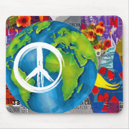 World Peace Mouse Pad Musmatta