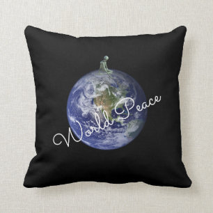 World Peace Pillow Kudde