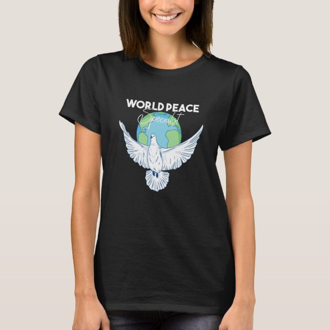World Peace Specialist T Shirt (Framsida)