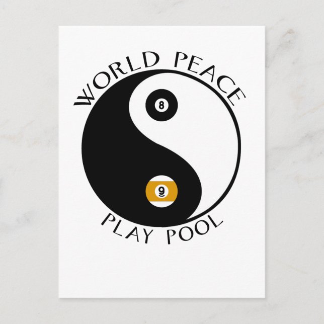 World Peace-vykort Vykort (Framsida)