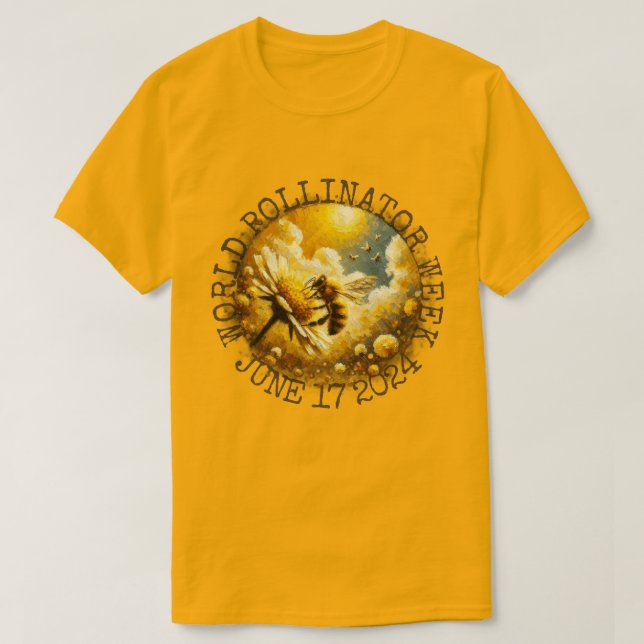 World Pollinator Week T Shirt (Design framsida)