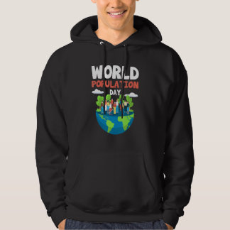 World Population Day United Nations Hoodie