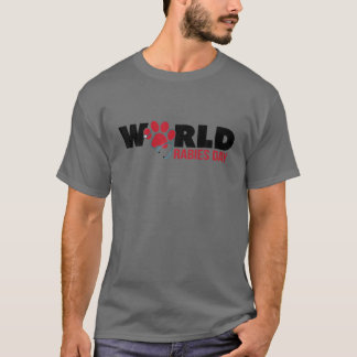 World Rabies Day Month Quote Dog Owners Rabies Day T Shirt