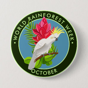 World Rainforest Week, cockatoo, ginger Knapp