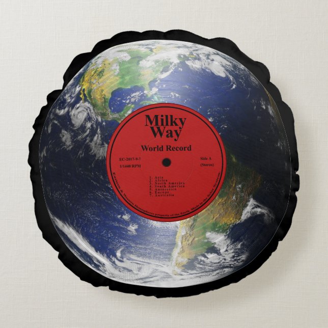World Record - Rund Kudde (Framsidan)