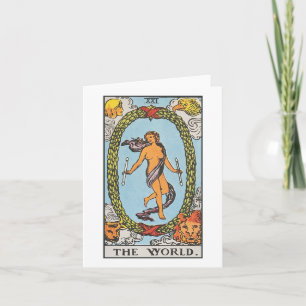 World - Rider Waite Smith tarot Kort