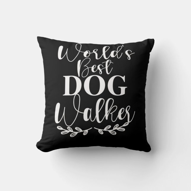 WORLD S BEST DOG WALKER KUDDE (Framsida)