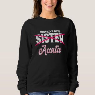 World S Best Sister Moster Cute Auntie T Shirt