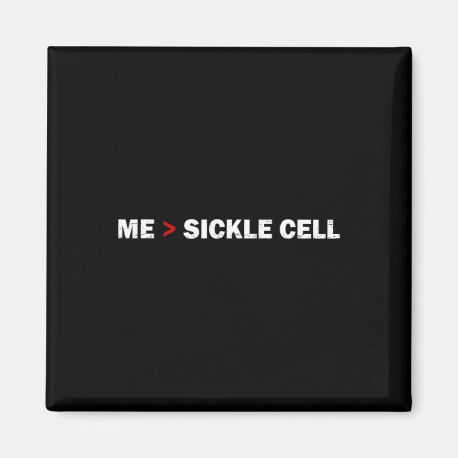 World Sickle Cell Day Underbarare än Sickle Cell Magnet (Framsidan)