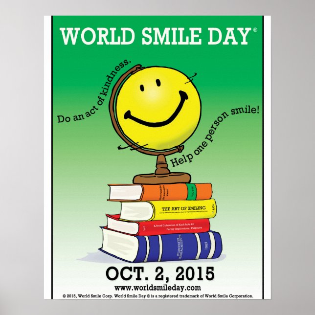 World Smile Day® 2015 Poster (Framsidan)
