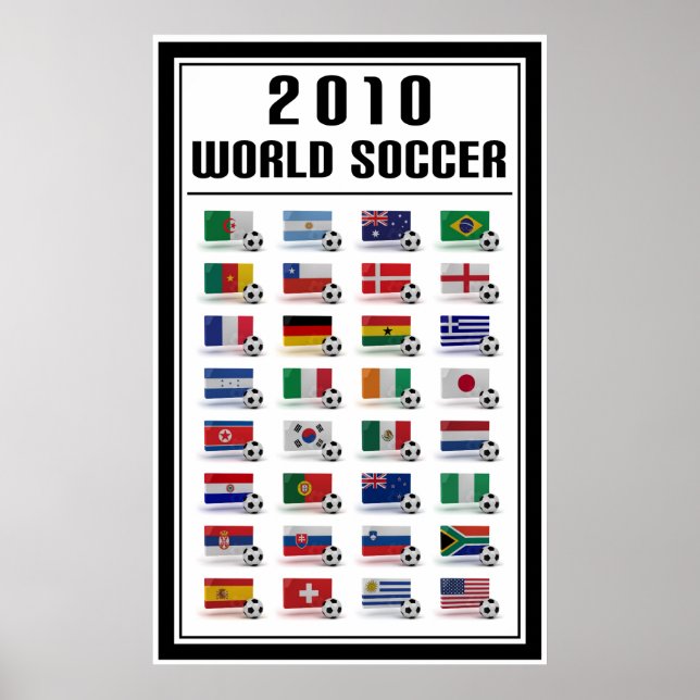 World Soccer Poster (Framsidan)