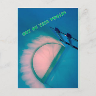 World space sky heavens Out of This World Vykort