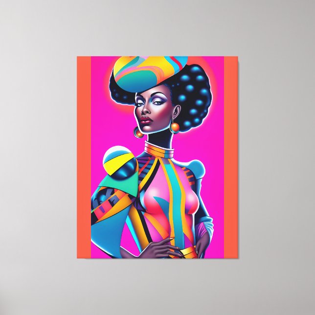 World Staged Composure Ken Gage Art Canvastryck (Framsida)