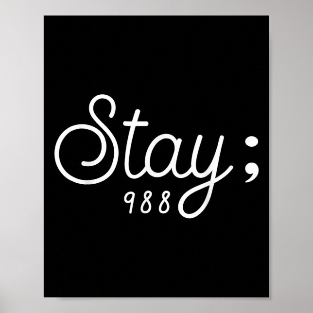 World Suicide Prevention Awareness Day Men Women S Poster (Framsidan)