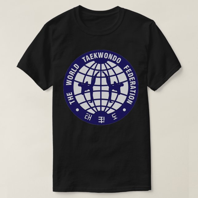 World Taekwondo Federation Classic TShirt T Shirt (Design framsida)