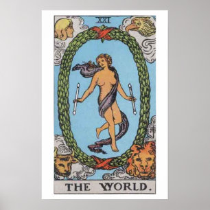 World Tarot Card Poster
