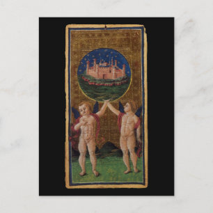 World Tarot Card Vykort