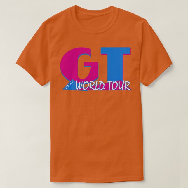 World Tour BMX-grafik T Shirt (Design framsida)
