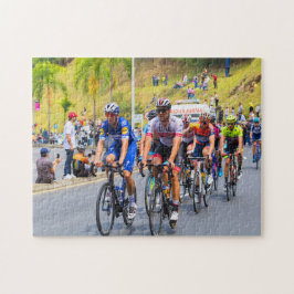 World Tour Cycling Tävling Jigszle Puzzle Pussel