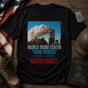 World Trade Center (1973–2001) "Tvillingtornen" T Shirt
