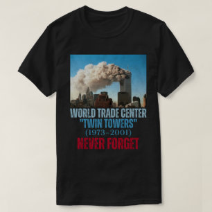 World Trade Center (1973-2001) "Twin Torn" T Shirt